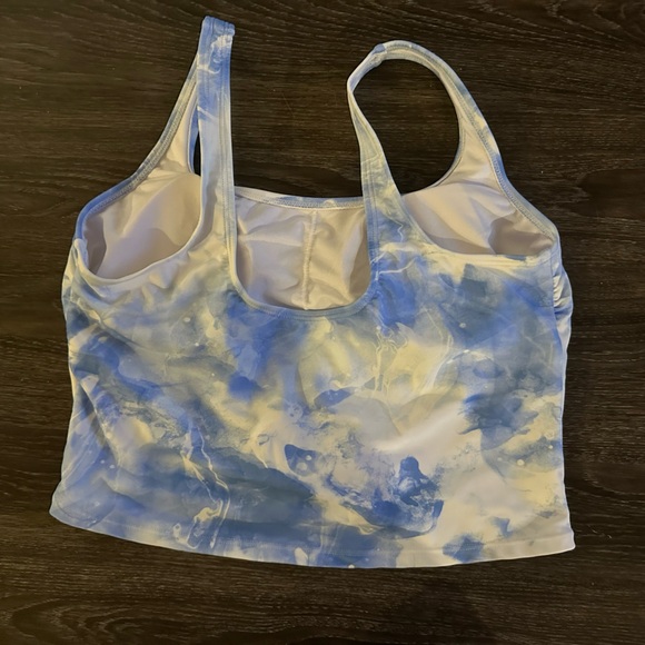 Tie dye Tankini swim top - Junior’s size Large - Picture 3 of 5